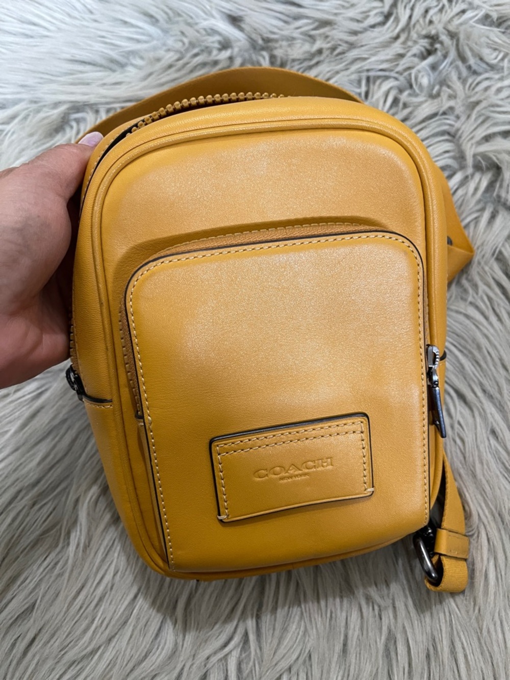 Coach racer cx071 sling back pack bag - Picture 7 of 10